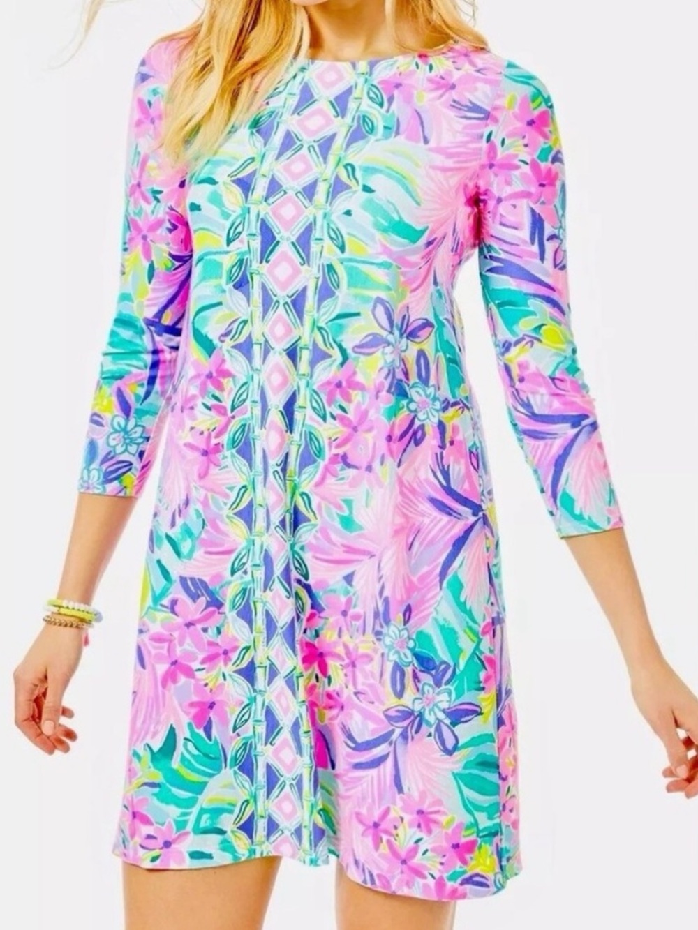 Lilly Pulitzer Sz XXL Ophelia Dress It Was All A Dream $178